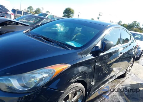 2013 Hyundai Elantra Limited from USA, damaged, VIN 5NPDH4AEXDH277534